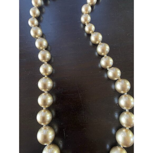 Vintage Carolee Graduated Gold Ball Necklace Extender Original Tag - Picture 4 of 7